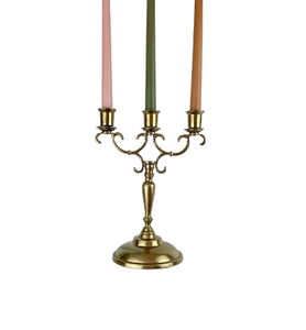 Three Arm Antique Candelabra Traditional Style Premium Quality Candle Stand for Home and Wedding Decoration - Product Image 4
