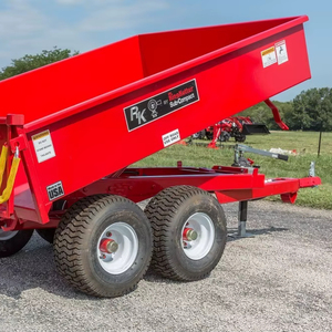Heavy Duty Dump Farm <b>Trailer</b> Hydraulic Tilt 7x12 7x14 6x12 6x14 Top Quality Build Perfect for Farming Tasks In Stock Available - Product Image 1