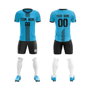 Diseño personalizado Hombres Retro Fútbol Wear Kit Jersey Set para jugadores de fútbol Uniforme de fútbol Club Jugador de fútbol Jerseys Diseño OEM - Product Image 5