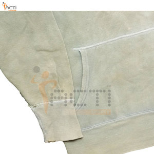 Couleur unie meilleure vente Sunfade Hoodies sur la taille pull Top qualité meilleur prix Sunfade Hoodies - Product Image 4