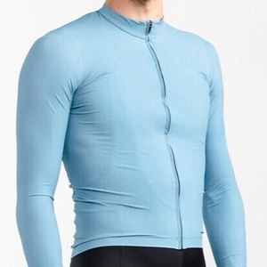 Slim Fit hommes Compression course à manches longues Rash Guard séchage rapide Polyester/Nylon couleurs personnalisées Service OEM - Product Image 6
