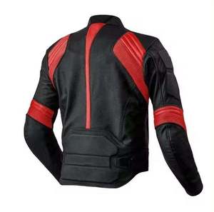 Nouvelle Arrivée 2026 – Blouson de Moto Unisexe en Cuir Coupe-Vent avec Fermeture Éclair Personnalisable – Production en Gros Toutes Saisons - Product Image 2