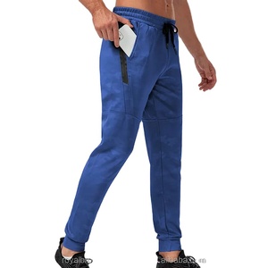 Pantalones de chándal cónicos para entrenamiento deportivo informal de alta calidad para hombre, pantalones de chándal para correr, pantalones de entrenamiento Street 100% algodón - Product Image 3