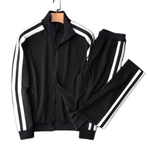 Nouvel ensemble de survêtement d'hiver respirant, vêtements de sport personnalisés OEM, tenues de fitness pour hommes grandes tailles, survêtements décontractés à cordon de serrage pour le jogging - Product Image 2