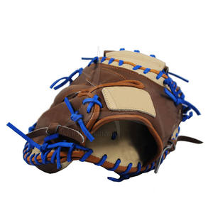 Guantes de Bateo de Béisbol de Cuero, Ligeros, Cómodos, para Práctica de Fildeo en el Campo de Béisbol - Product Image 5