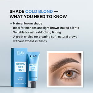 ELAN Professional Line BROW GEL TINT Blond Froid 20 ml - Product Image 3