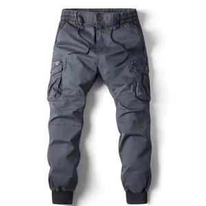 กางเกงขาสั้นคาร์โก้ของผู้ชายผ้าฝ้าย100% แบบลำลองเป็นมิตรต่อสิ่งแวดล้อมผ้าซักมีซิประบายอากาศ - Product Image 6