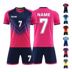 Camiseta de Fútbol Personalizada para Adultos, Camiseta Deportiva Corta con Impresión Personalizada, Logotipo, Nombre, Número, Entrenamiento, Partidos, Color Personalizado - Product Image 1