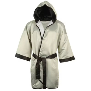 Robe de boxe la plus vendue Hommes Femmes Haute qualité Logo personnalisé Séchage rapide Respirant Léger Polyester/Nylon Fabriqué sur mesure - Product Image 6