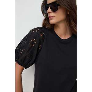 Camiseta con Mangas Abullonadas Bordadas - Product Image 3