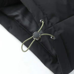 Veste d'hiver rembourrée pour hommes de haute qualité surdimensionnée 11 couleurs bouffée chaude épaisse avec Logo personnalisé col montant vêtements à bulles - Product Image 6