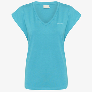 Camiseta básica de cuello redondo para mujer para uso diario hecha con algodón suave de primera calidad para máxima comodidad y estilo de GLOVES City - Product Image 5