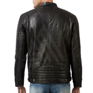 แจ็คเก็ตหนังวัวสำหรับผู้ชาย, เสื้อแจ็คเก็ตหนังวัวฤดูหนาว - Product Image 2