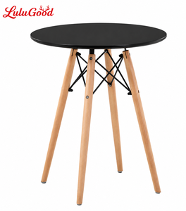<span class=keywords><strong>Mesa</strong></span> de Comedor Moderna Minimalista con Tablero de MDF, Construcción de Madera Sólida, Diseño Blanco para Comedor - Product Image 1