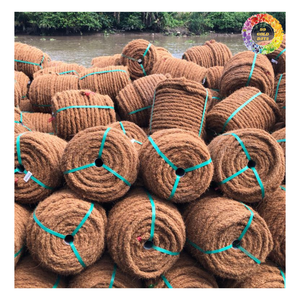 Corde en fibre de coco écologique, corde en fibre de coco naturelle, cosse de noix de coco tressée authentique, noix de coco Sennit pour l'exportation - Product Image 3