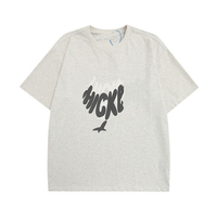 T-shirts pour hommes à imprimé graphique personnalisé 2024, couleur personnalisée, jersey en coton, coupe ample, respirant, tricoté, écologique, col rond