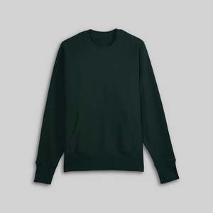 4006 Sudadera de Felpa Francesa 100% Algodón, Ecológica, Transpirable, Corte Relajado, con Bolsillo, Cuello Redondo, Talla XL, Técnicas de Bordado en Serigrafía, Color Sólido - Product Image 1