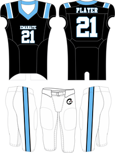 Uniformes de football américain avec impression personnalisée par sublimation nouveau design Uniforme de football américain de sports et d'équipe - Product Image 2