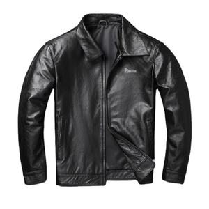 Fabricant pakistanais de vestes en cuir en gros – Col montant, style décontracté urbain, hiver, pour hommes, moto, conception OEM - Product Image 1