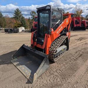Kubota-Pala cargadora frontal con cilindro hidráulico Huade, 4x4, con motor PLC, carga nominal de 9 toneladas, al mejor precio a la venta - Product Image 3