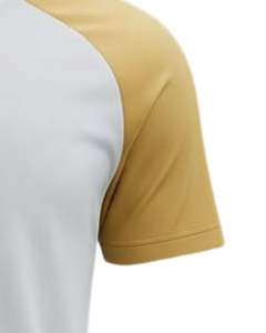 Camiseta Deportiva con Cuello en V para Hombre, Blanca, Dorada, Negra, Estampada, de Poliéster, Secado Rápido, Transpirable, Jersey Atlético, Personalizada, OEM, al por Mayor - Product Image 4