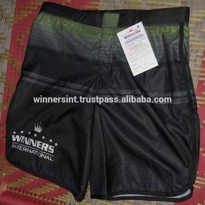 Vente en gros Short de MMA combat uni avec logo personnalisé Short de MMA rose violet noir rouge blanc léger XXL polyester bleu sublimation - Product Image 6