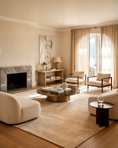 High quality Hand-Knotted Loom Silk Solid Beige <b>Rug</b>,Solid Wool & Silk Blend Area <b>Rug</b> - Product Image 2