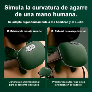 Massaggiatore Elettrico per Collo e Spalle con Massaggio 3D, Calore Regolabile (42-45°C), Design Ergonomico, Portatile, Ricaricabile USB-C - Product Image 4