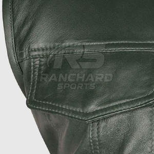 Fashion Clothing Leather <b>Vest</b> Jacket For <b>Men</b> <b>Men</b> Leather <b>Vest</b> Jacket Top Quality Material Wholesale Price - Product Image 3