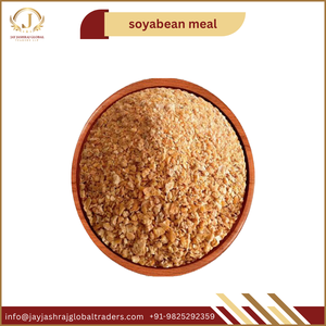 กากถั่วเหลืองเกรดส่งออกสำหรับอาหารสัตว์ ปศุสัตว์ การเพาะเลี้ยงสัตว์น้ำ โภชนาการสำหรับม้า อายุการเก็บรักษา 12 เดือน Jay Jashraj Global Traders LLP - Product Image 1