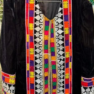 Nouvel arrivage de robe tribale afghane Kuchi à la mode pour dames manches longues tenue de soirée madgul Maxi Afghani robes guldoze élégantes - Product Image 1