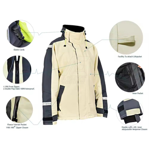 Chaqueta Impermeable y Pantalones de Peto para Hombre, Ropa de Navegación para Clima Adverso, Gran Venta - Product Image 2