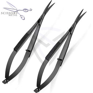 Top Vente Professionnel Beauté Printemps Action Sécurité Ciseaux Lame Droite Fine Sharp En Acier Inoxydable Sourcils Épilation - Product Image 5