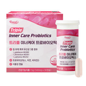 Meilleure vente Complément immunitaire Funeat Triple Inner care femme Probiotiques Lactobacillus et zinc 20 milliards d'UFC prébiotiques - Product Image 1