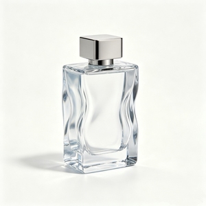 Wholesale US Stock Warehouse 100ml Square Luxury Designer <b>Perfume</b> <b>Bottle</b> EDP EDT Lasts 12h <b>Spray</b> Screw Cap Stainless Glass Model - Product Image 1