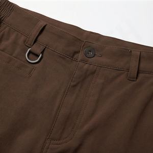 Pantalon Homme 2025 Casual avec Poches Tissu Tricoté Long Respirant Motif Uni Teint Uni Personnalisé Pantalon Homme Couleur - Product Image 3