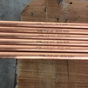 Tubo <span class=keywords><strong>de</strong></span> Cobre Recto con Extremo Prensado, Tempera Media, Aislado, <span class=keywords><strong>para</strong></span> Conexión en Sistemas <span class=keywords><strong>de</strong></span> <span class=keywords><strong>Aire</strong></span> <span class=keywords><strong>Acondicionado</strong></span> Central - Product Image 5