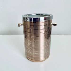 Mid Century Modern <b>Ice</b> <b>Bucket</b> And Wine Cooler Vintage Brass <b>Ice</b> <b>Bucket</b> Cooler <b>Drinks</b> Beverages - Product Image 1