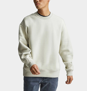 Sudadera Unisex Extra Grande de Cuello Redondo, 100% Algodón, Forro Polar, Transpirable, Ligera, para Invierno, con Personalización OEM y Técnica Puff - Product Image 1