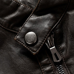 Customized Men Leather <b>Jacket</b> 2025 Men Hot Sale Genuine Men Leather <b>Jacket</b> <b>Slim</b> <b>Fit</b> Men Winter <b>Jacket</b> - Product Image 4