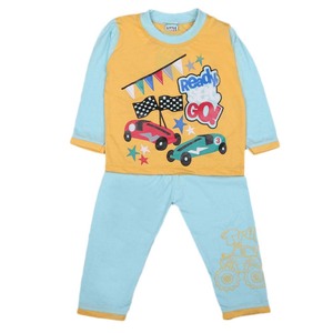Traje de 2 Piezas de Manga Larga para Niños - Amarillo - Product Image 1