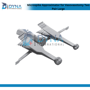 ชุดเครื่องมืออัตราเซียไมโครสไปค์สแตนเลสสองคู่ขนาดใหญ่สำหรับ vasovasostomy - Product Image 6