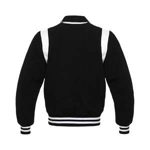 OEM al por mayor de encargo de los hombres de la calle de estilo Letterman Universidad de béisbol Varsity chaquetas de pie de la cadena de chenilla parche bordado - Product Image 5