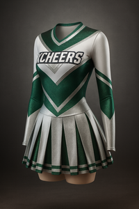 Uniformes de Animadoras para Mujer, 100% Poliéster, Impresión Digital, Tallas S-4XL, Servicio OEM, Versión Cosida, Dropship para Equipos - Product Image 4