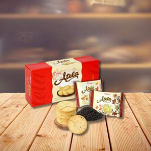 Sweet Crave Sesame Crispy Crackers 150G Sweet Sachet Box - Product Image 1