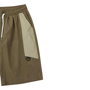 Customized 100% Cotton <b>Shorts</b> Stretchable Canvas Quality Packaging Solid Pattern Eco-Friendly Crystal <b>Decoration</b> for Grappling - Product Image 2