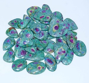 Lote al por mayor de rubí natural hermoso en fucsita piedras preciosas sueltas cabujón natural piedras preciosas sueltas para uso fabricación de joyas - Product Image 3