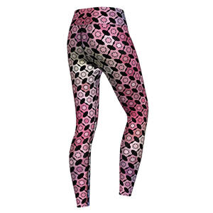 2025 Pakistan Made Solid Pattern Women Yoga <b>Leggings</b> in <b>Polyester</b> Spandex Elastic Waist Sports Fitness Wear Pants Style - Product Image 4