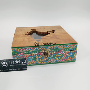 Boîte à épices en bois artisanale de qualité supérieure avec des matériaux de qualité alimentaire, lavable au lave-vaisselle, rangement de cuisine pour les herbes - Tradebyd - Product Image 4