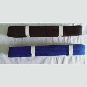 เข็มขัด BJJ เย็บเสริมด้วยผ้าแข็งแรงเหมาะสำหรับคาราเต้ยูโดไอคิโดะกีฬาป้องกันตัวเอง - Product Image 2